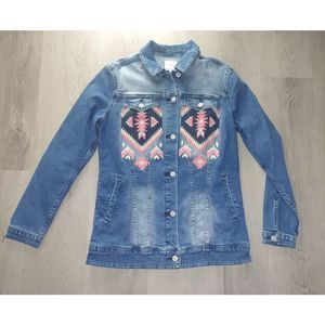 Southwestern jean jacket
